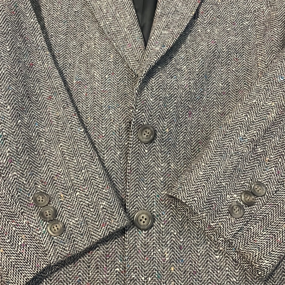 Vintage Pendleton Blazer Wool Petite Gray Suit Ja… - image 6